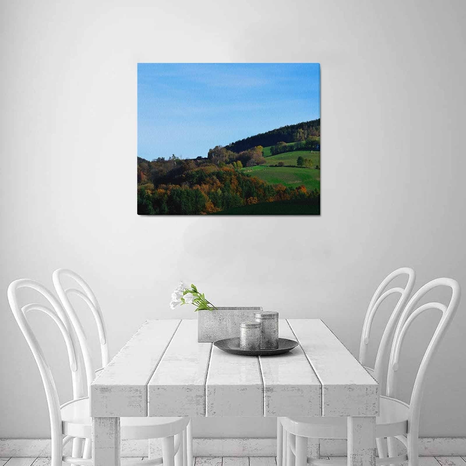 Uniquely You Wall Art - Nature Landscape / Frame Canvas Print 24"x20"