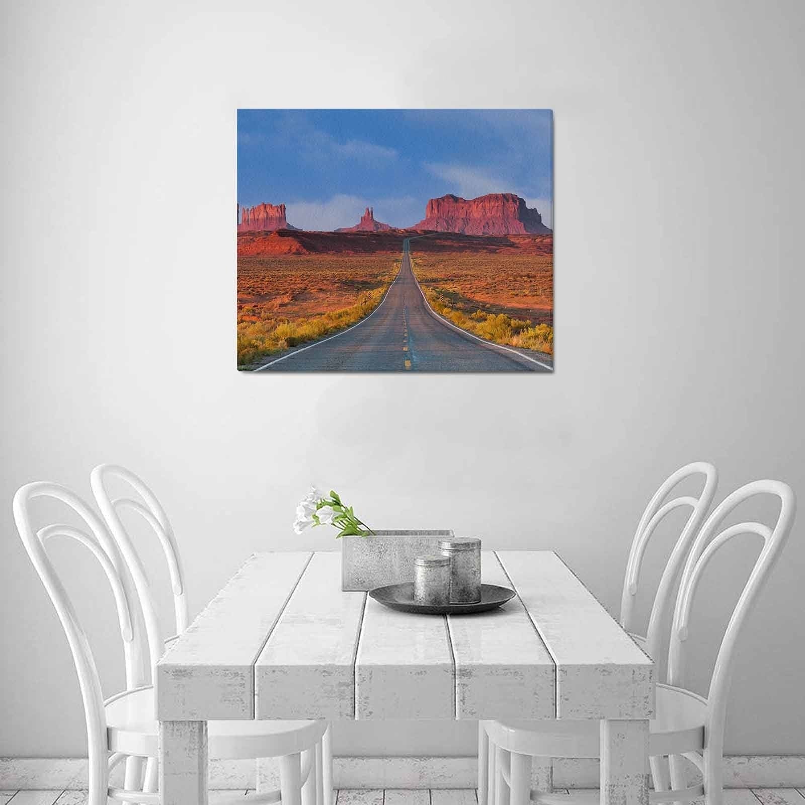 Uniquely You Wall Art - Nature Landscape / Frame Canvas Print 24"x20"