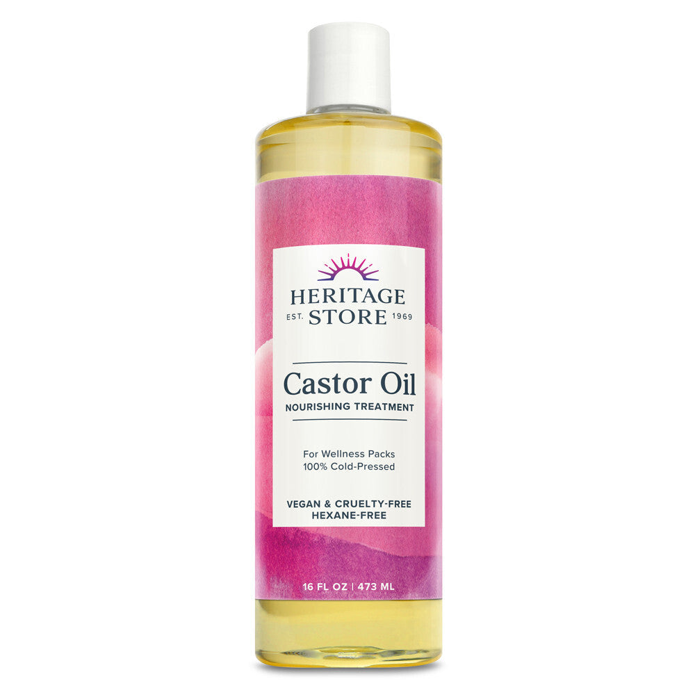 Heritage Store Castor Oil (1x16 Oz)